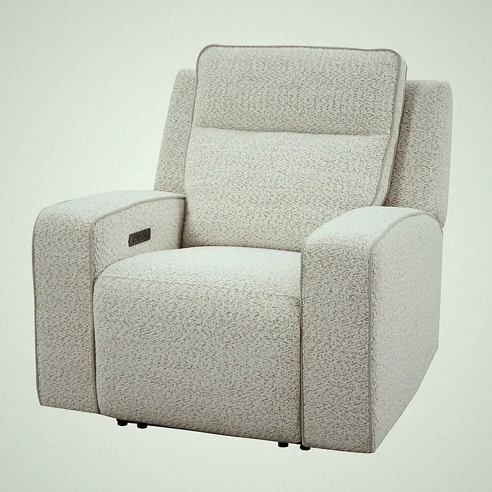 Lancaster - Fluffy River Rock Power Zero Gravity Recliner P2