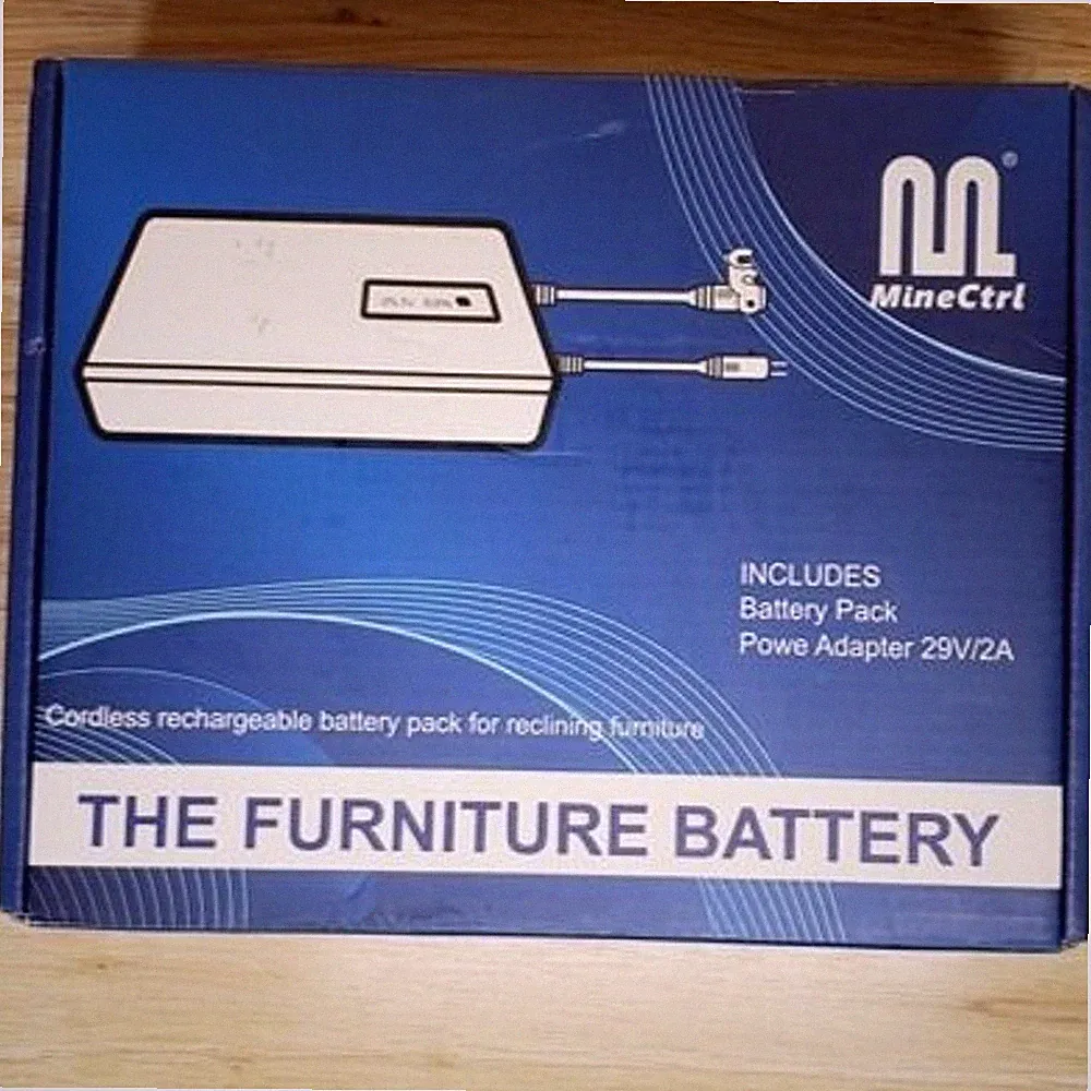 MineCtrl Furniture Battery Pack 29V/2A Cordless Recliner Power – Open Box