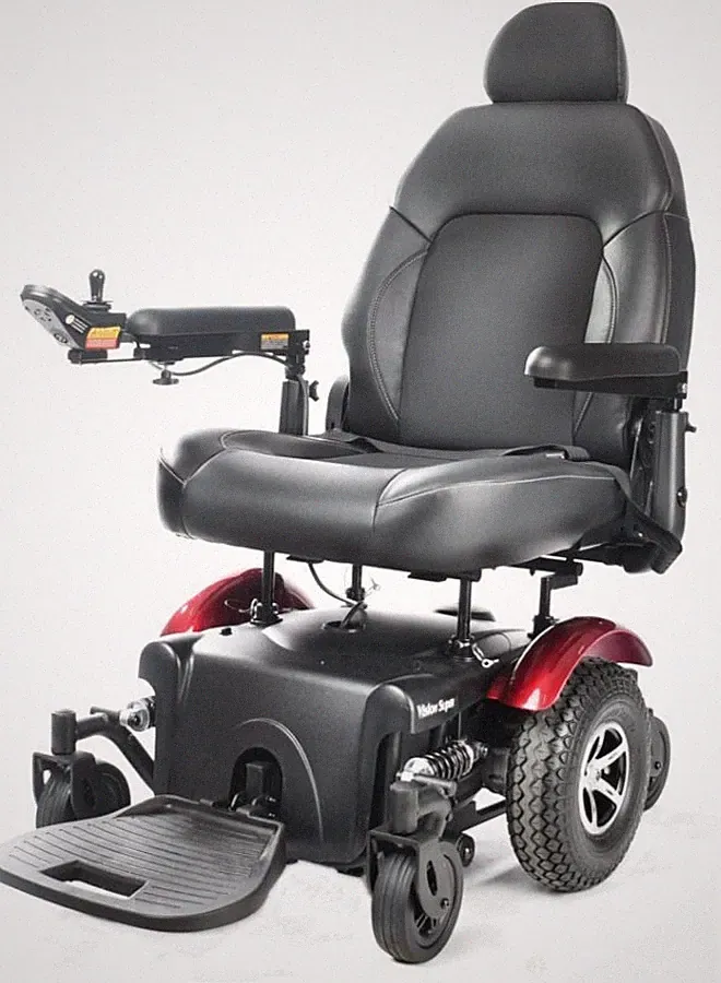 Vision Super Heavy Duty Power Chair, 450Lb Weight Capacity